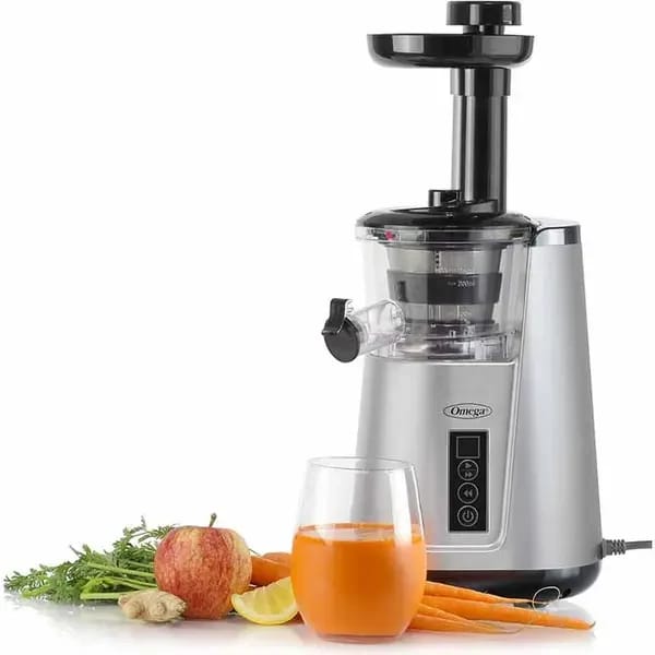 Omega JC3000SV13 Cold Press 365 Silver Vertical 3-Stage Masticating Juicer — view 1