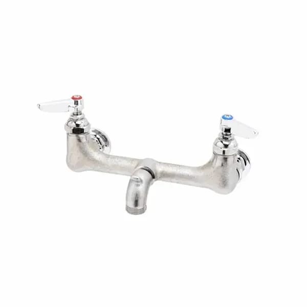 T&S B-0673-RGH 8" Wall Mount Service Sink Faucet — view 2