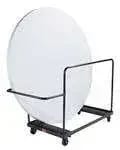 National Public Seating DY-71R Folding Table Dolly - Vertical Storage - 71"R Table — view 6