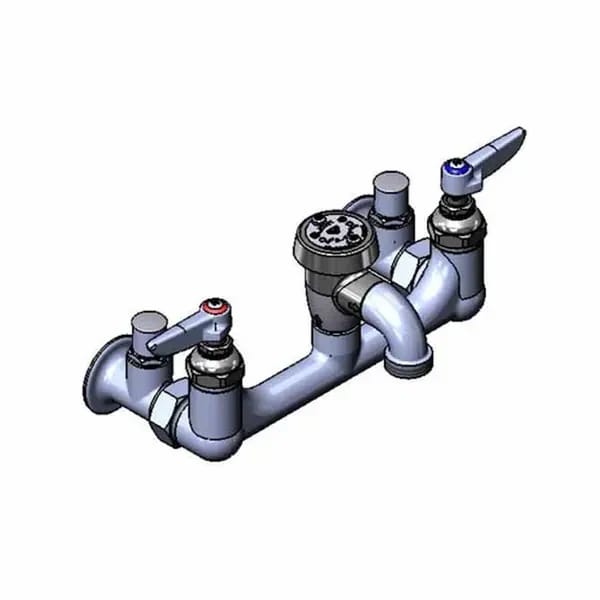 T&S B-0693-POL Wall Mount Service Sink Faucet — view 2