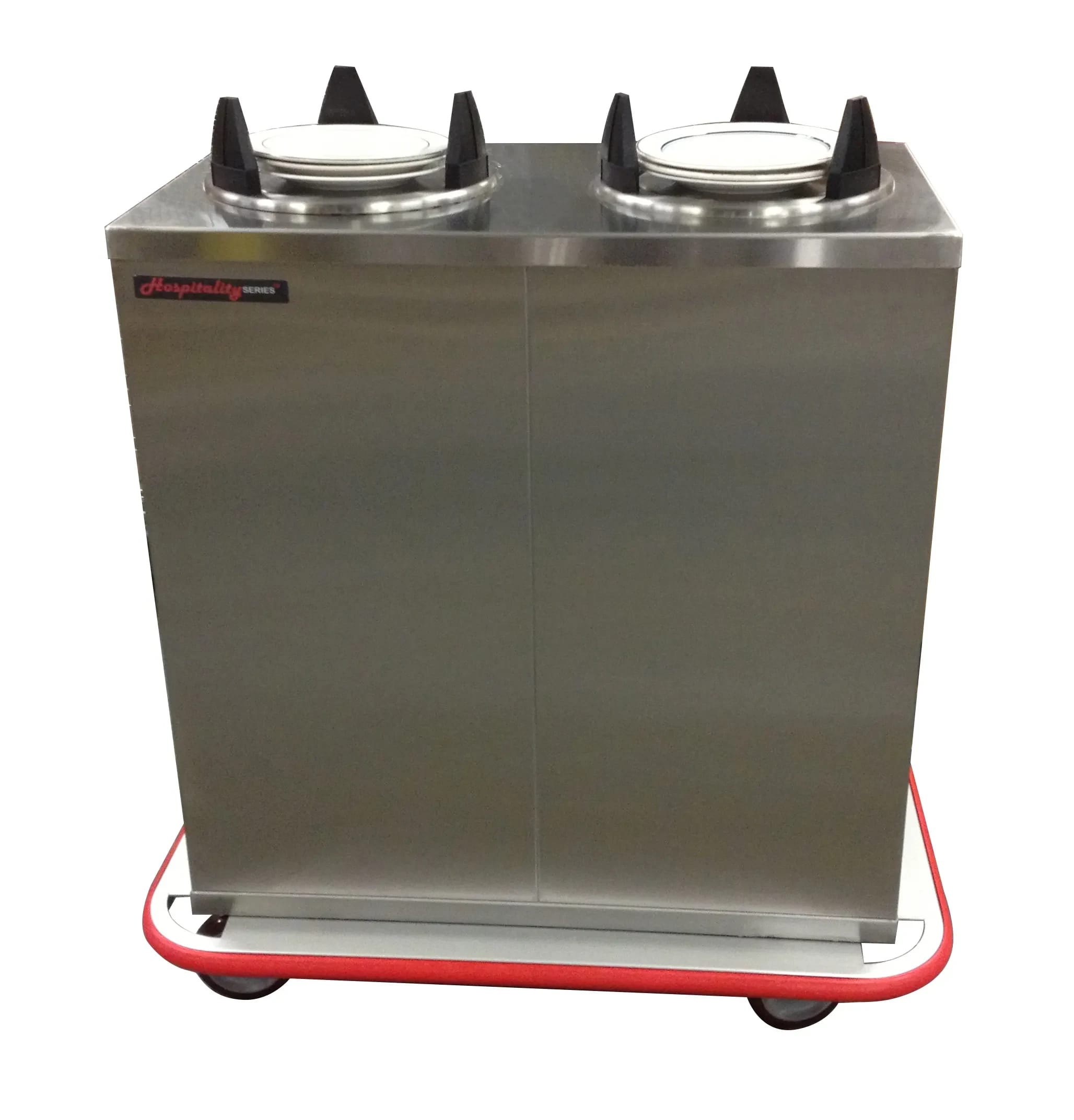 Carter-Hoffmann® EPDHT2S10 Plate Dispenser Heated 2 Silos 100 Plate Capacity 10 Inch Max Plate Size — view 1