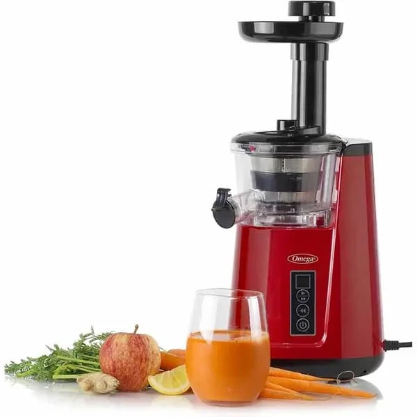 Omega JC3000RD13 Cold Press 365 Red Vertical 3-Stage Masticating Juicer — view 2