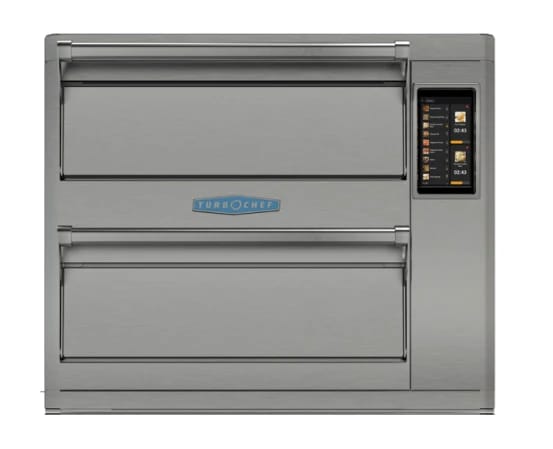 TurboChef™ Double Batch Countertop High Speed Oven Ventless Impingement Cooking 2 Ovens — 208/240V, 3PH — view 1