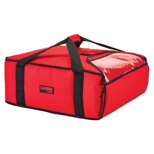 Cambro Gobag GBPP318521 Red Pizza Delivery Bag 19" X 20" X 9" — view 2