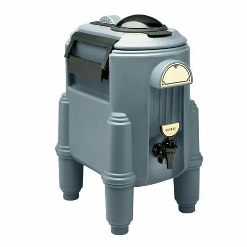 Cambro Camserver CSR3191 3 Gallon Granite Gray Beverage Dispenser — view 1