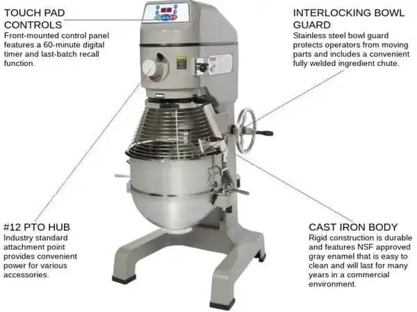 SP40 40 Planetary Mixer — view 6