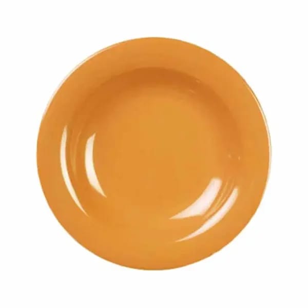 Thunder Group CR5809YW Yellow 13 oz. Melamine Salad Bowl | Case of 12 — view 2