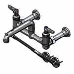 T&S B-0650-BSTR 8" Wall Mount Service Sink Faucet — view 3
