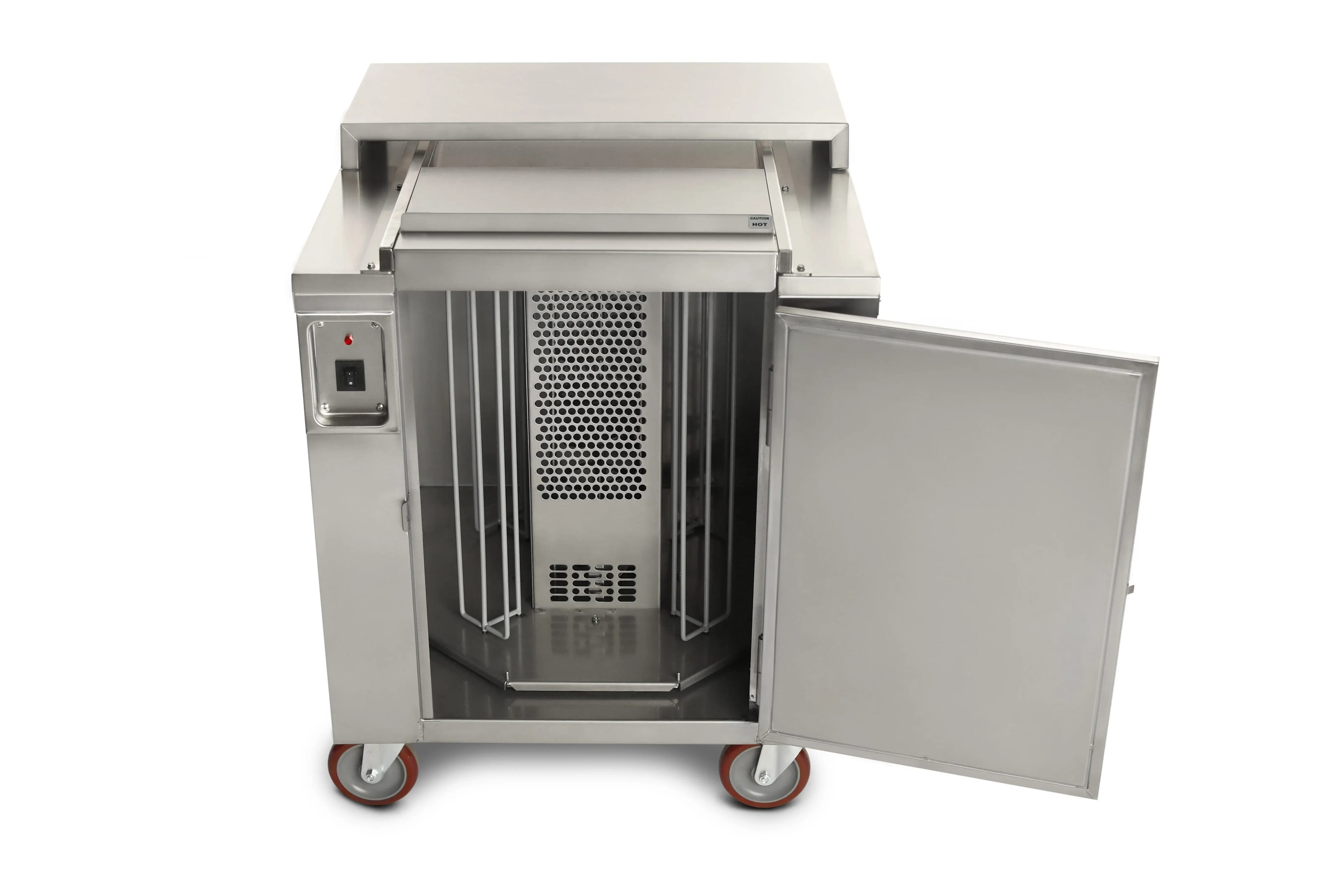 Carter-Hoffmann® CD27 Plate Dispenser Heated 4 Silos 160 Plate Capacity 9 Inch Max Plate Size — view 1
