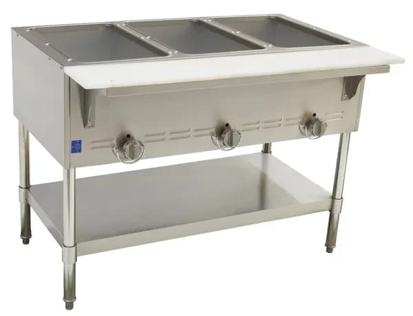 Sentinel SN-GBM-3LP 3-Well Liquid Propane Hot Food Steam Table 44-1/2"W — view 1
