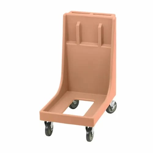 Cambro Camdolly CD300H157 Open Frame Coffee Beige Food Carrier Dolly With Handle — view 1