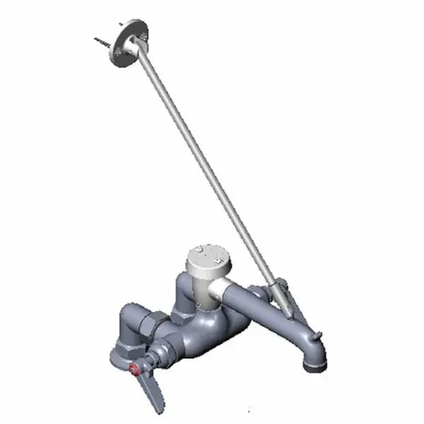 T&S B-0667-WW-POL Deck Mount Service Sink Faucet — view 2