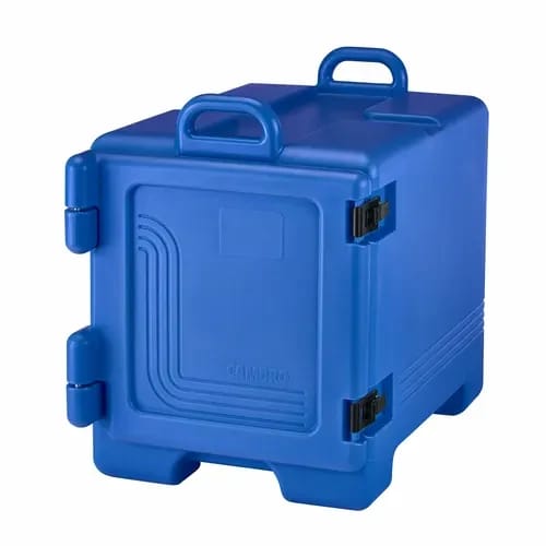 Cambro Ultra Pan Carrier UPC300186 Insulated Navy Blue Front Loader Food Carrier — view 1