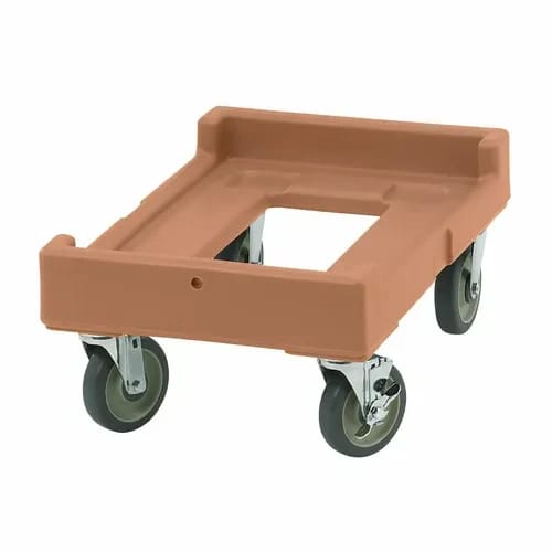 Cambro Camdolly CD160157 Open Frame Coffee Beige Food Carrier Dolly — view 2