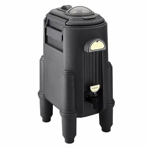 Cambro Camserver CSR5110 5 Gallon Black Beverage Dispenser — view 2