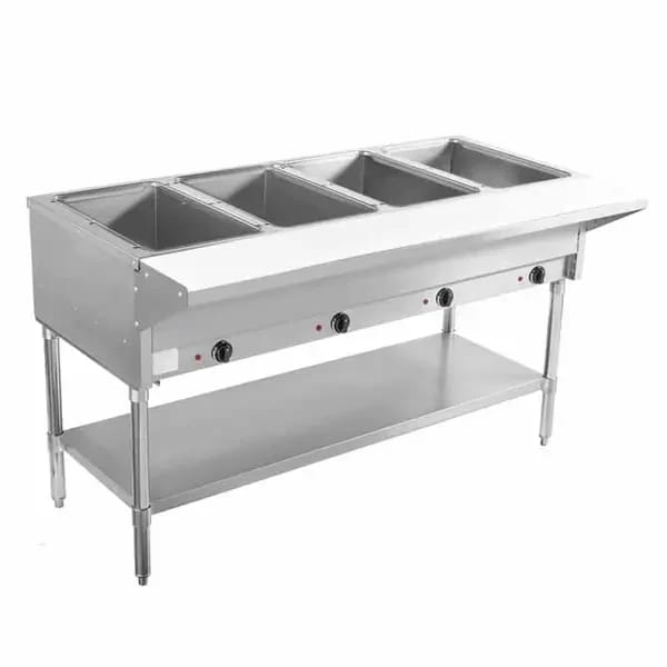 BevLes BVST-4-120 4-Well 120V Electric Hot Food Table 58"W — view 1
