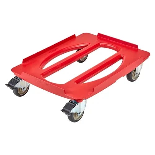 Cambro Cam Gobox Camdolly CDC400358 Red Food Carrier Dolly — view 2