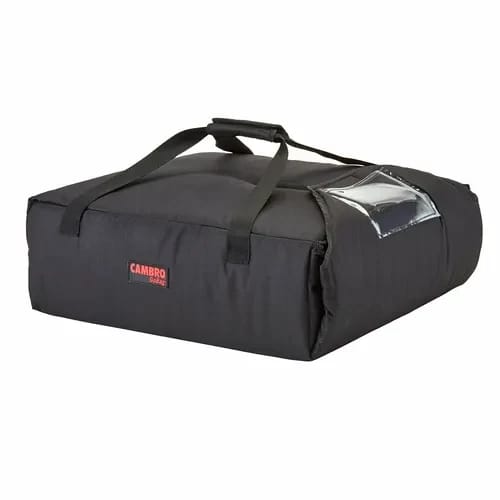 Cambro Gobag GBPP212110 Black Pizza Delivery Bag 12-1/2" X 13-3/4" X 6-1/2" — view 1