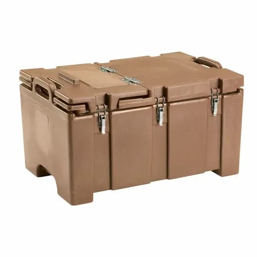 Cambro Camcarrier 100MPCHL157 Coffee Beige Top Loader 8" Deep — view 2