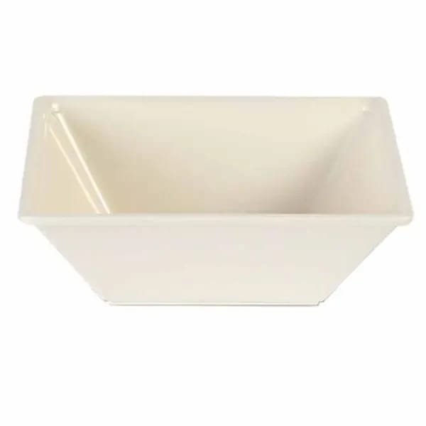 Thunder Group PS5004V Passion Pearl 8 oz. Square Melamine Bowl | Case of 12 — view 2