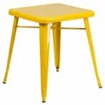 Flash Furniture CH-51080-29-BQ-GG 24" Round Dining Height Metal Black and Antique Gold Table — view 5