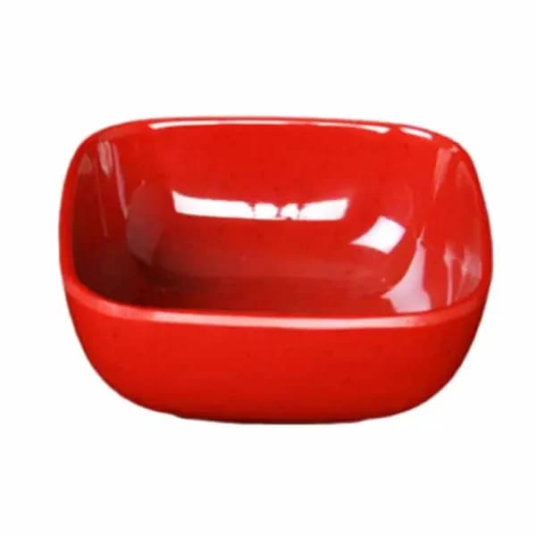 Thunder Group PS3103RD Passion Red 5 oz. Melamine Bowl | Case of 12 — view 1