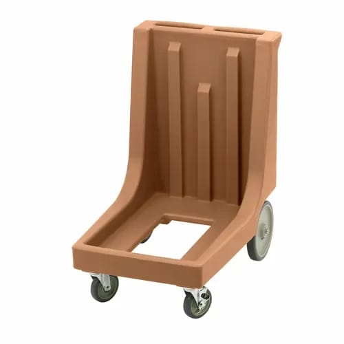 Cambro Camdolly CD100HB157 Open Frame Coffee Beige Food Carrier Dolly With Handle — view 2