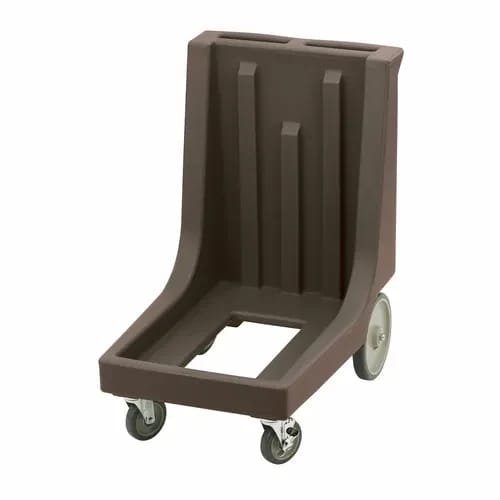 Cambro Camdolly CD100HB131 Open Frame Dark Brown Food Carrier Dolly With Handle — view 2