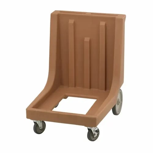 Cambro Camdolly CD1826MTCHB157 Open Frame Coffee Beige Food Carrier Dolly With Handle — view 2