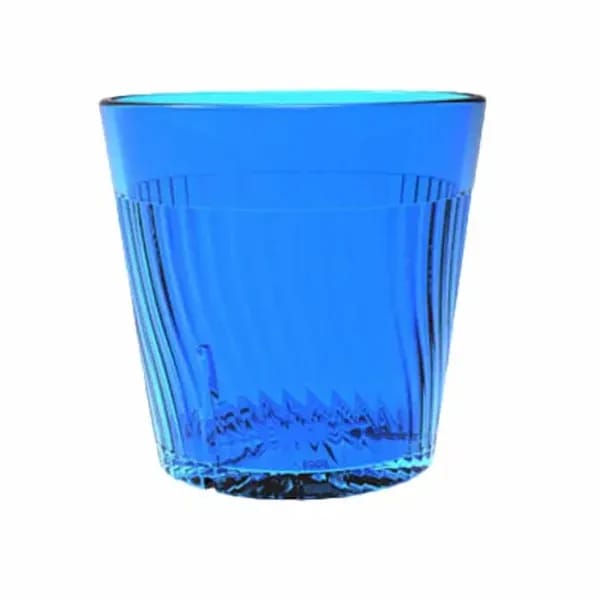Thunder Group PLPCTB308BL Blue 8 oz. Polycarbonate Tumbler Glass | Case of 12 — view 2