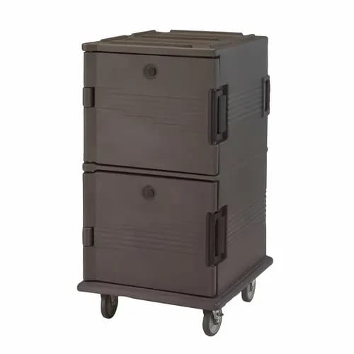 Cambro Ultra Cam Cart UPC1600SP194 Insulated Granite Sand Front Loader Food Carrier — view 1