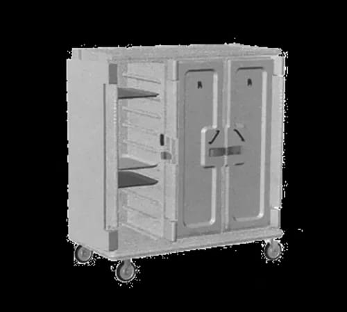 Cambro MDC1418T30615 Charcoal Gray Meal Delivery Cart — view 1