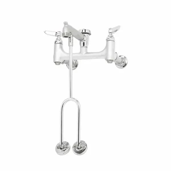 T&S B-0655-BSTR 8" Wall Mount Service Sink Faucet — view 2