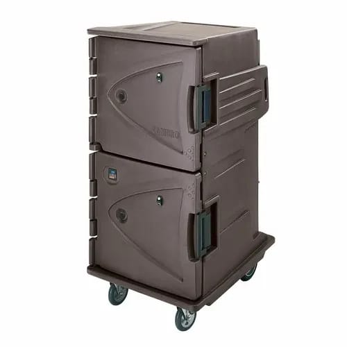 Cambro Camtherm CMBH1826TBF194 Granite Sand Hot Cart — view 2
