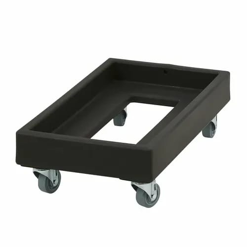 Cambro Camdolly CD1327110 Open Frame Black Food Carrier Dolly — view 2