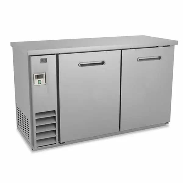 Kelvinator KCHBB60SS Stainless Steel Top Back Bar Cooler 61-1/8"W — view 1