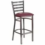 Flash Furniture CH-31320-30GB-BL-GG Blue Galvanized Steel Bar Stool — view 5
