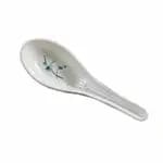 Thunder Group 7004AR Rose 3/4 oz. Melamine Spoon | Case of 60 — view 6