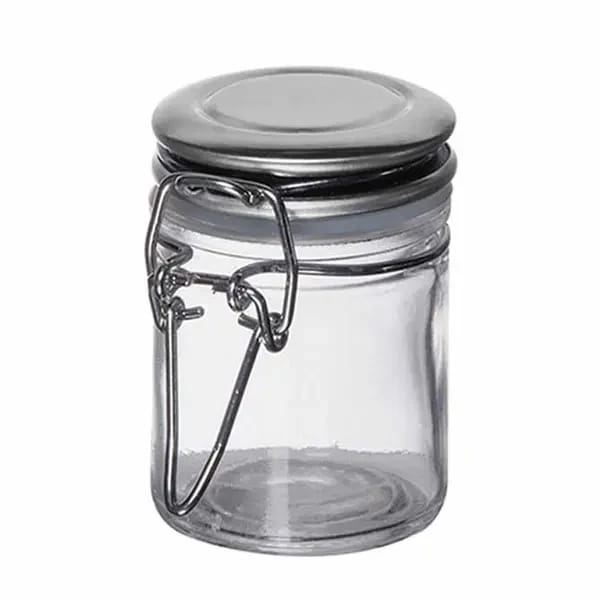 Tablecraft 10105 1.5 oz. Spice Jar with Stainless Steel Top | Case of 6 — view 1