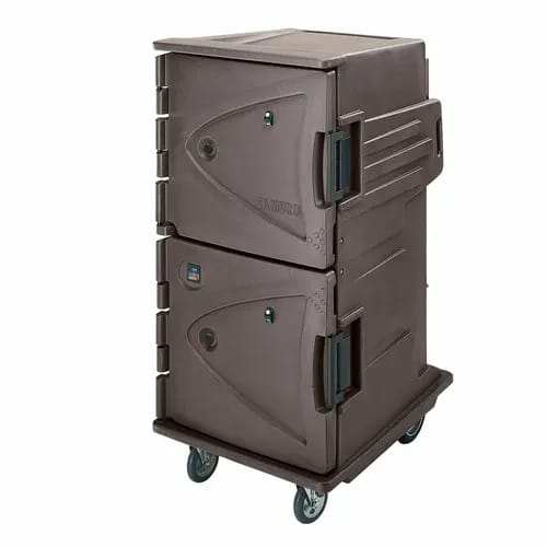 Cambro Camtherm CMBH1826TBC194 Granite Sand Hot Cart — view 2