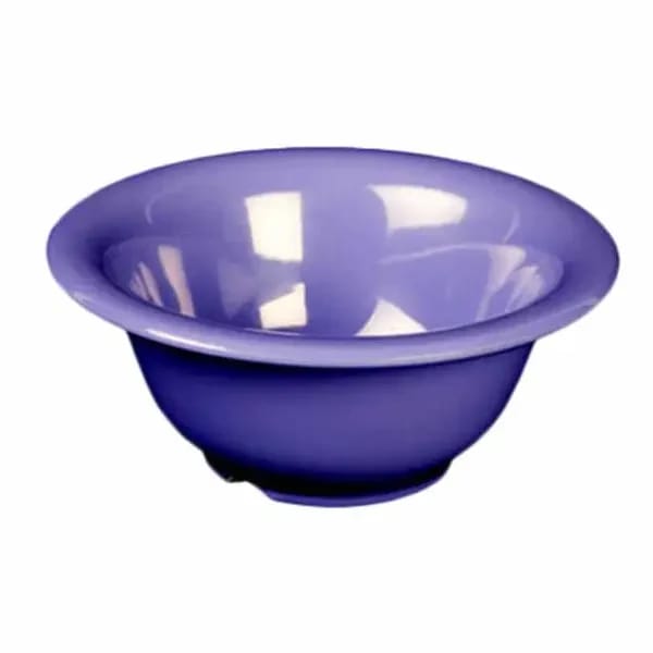 Thunder Group CR5510BU Purple 10 oz. Melamine Soup Bowl | Case of 12 — view 2
