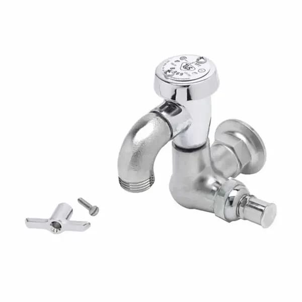 T&S B-0720-RGH Single Hole Wall Mount Sill Faucet — view 2