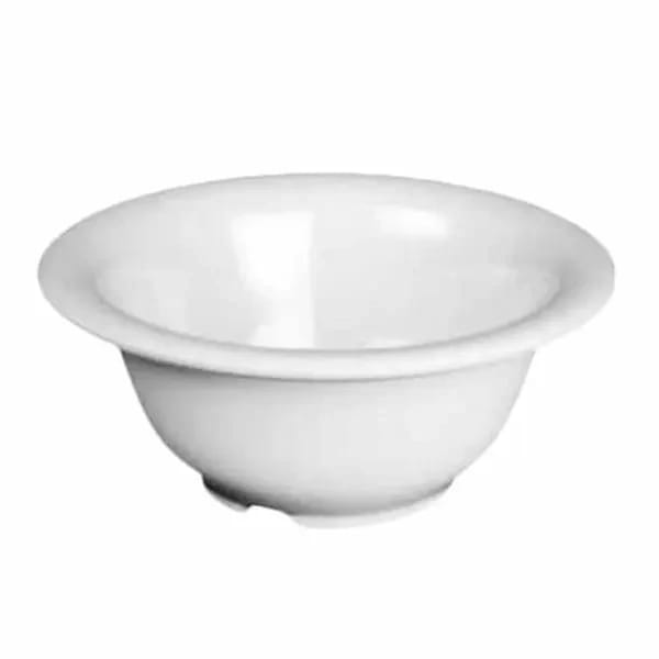 Thunder Group CR5510W White 10 oz. Melamine Soup Bowl | Case of 12 — view 1