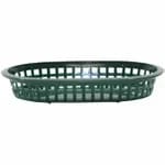 Tablecraft 1073R A La Carte Red Oval Platter Basket 9-1/4" x 6" x 1-1/2" | Case of 36 — view 6