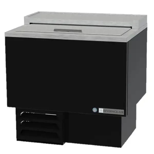 Beverage-Air GF34HC-B 7.44 cu. ft. Glass and Plate Froster 34"W — view 2
