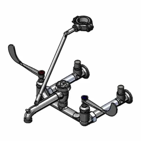 T&S B-0664-05 Wall Mount Service Sink Faucet — view 1