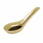 Thunder Group 7002TP Peacock 1/2 oz. Melamine Wonton Soup Spoon | Case of 60 — view 3