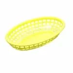 Tablecraft 1074G Green Oval Platter Basket 9-1/4" x 6" x 1-3/4" | Case of 36 — view 3