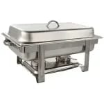 Bradford Hall 8-Quart Full Size Stainless Steel Chafer | Pack of 2 — view 8