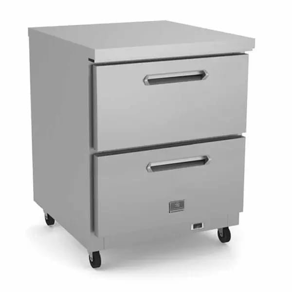 Kelvinator KCHUC27.2DR 2-Drawer Undercounter Refrigerator 27-3/4"W — view 2